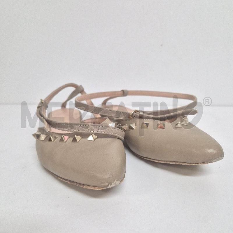 DECOLLETE MIM MAR BEIGE BORCHIE | Mercatino dell'Usato Cervia 4