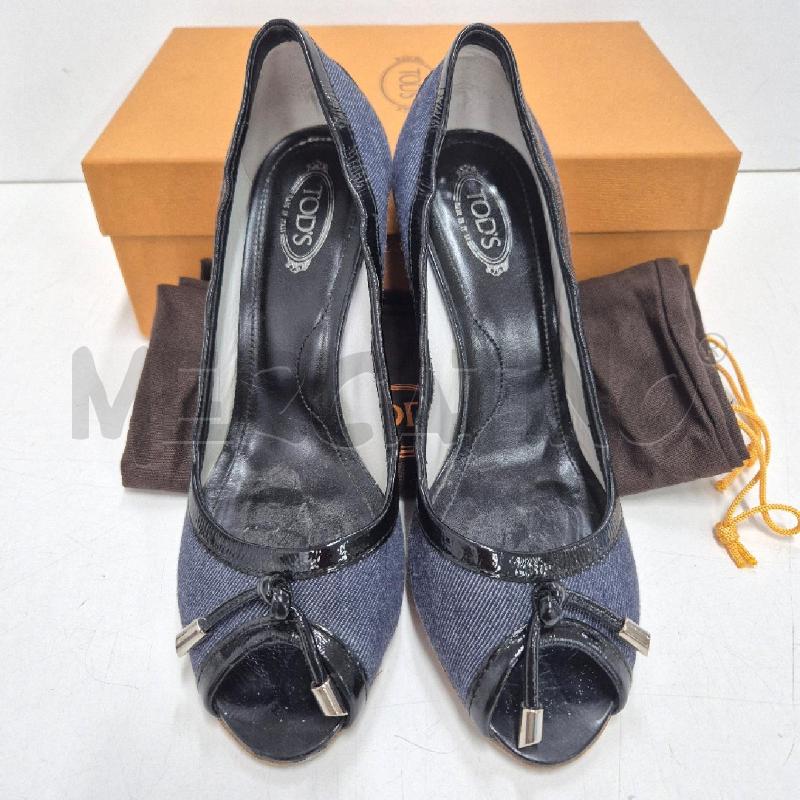 DECOLLETE TOD'S JEANS E VERNICE SPUNTATE | Mercatino dell'Usato Cervia 2