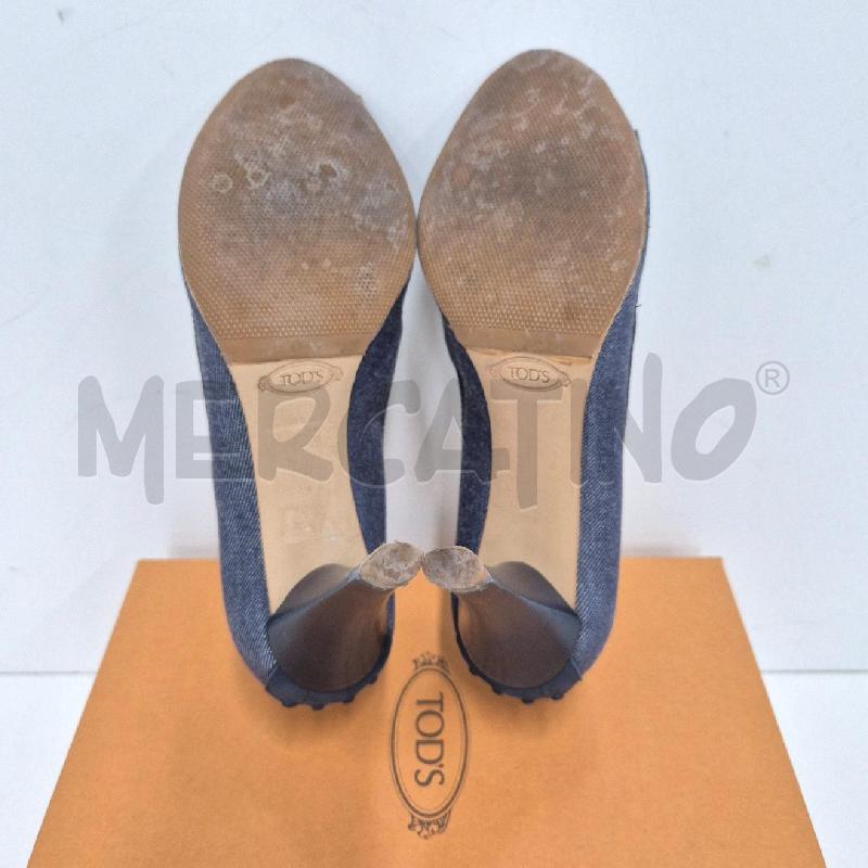 DECOLLETE TOD'S JEANS E VERNICE SPUNTATE | Mercatino dell'Usato Cervia 5