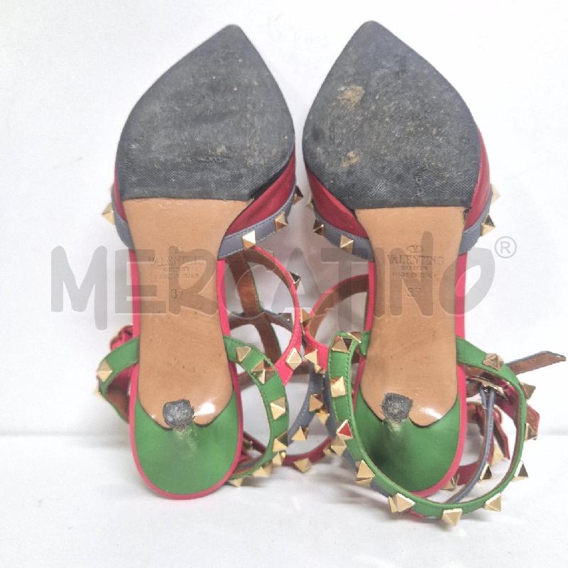 DECOLLETE VALENTINO GARAVANI ROCKSTUD IN PELLE | Mercatino dell'Usato Cervia 5
