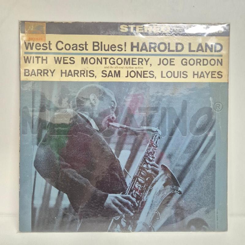DISCO 33 GIRI VINILE HAROLD LAND WEST COAST BLUES | Mercatino dell'Usato Cervia 1