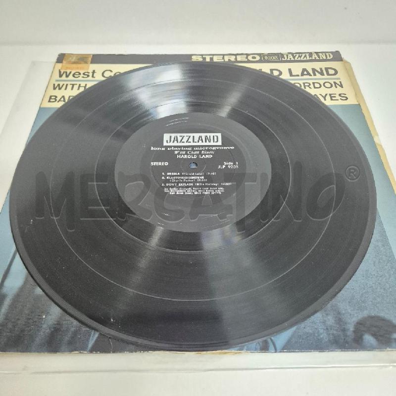 DISCO 33 GIRI VINILE HAROLD LAND WEST COAST BLUES | Mercatino dell'Usato Cervia 3