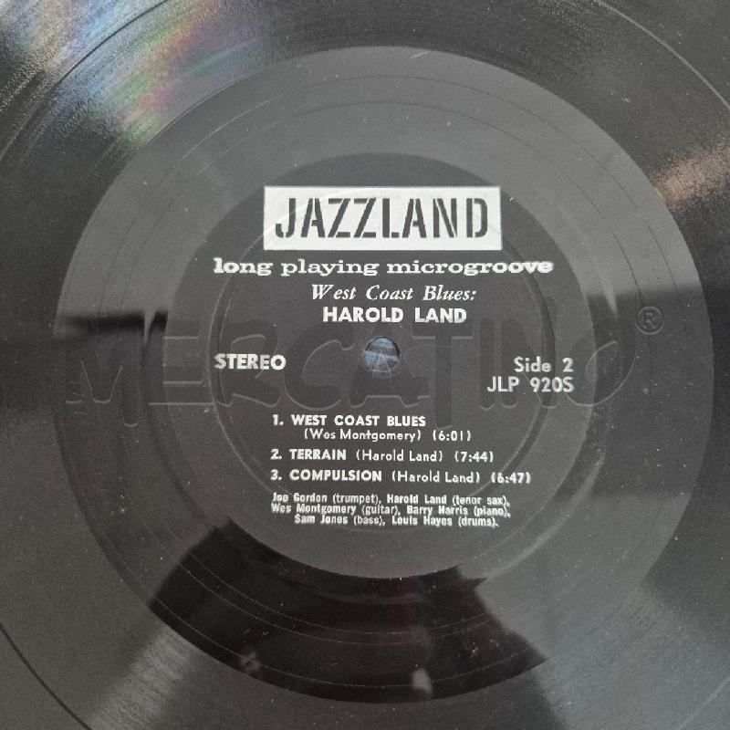 DISCO 33 GIRI VINILE HAROLD LAND WEST COAST BLUES | Mercatino dell'Usato Cervia 5