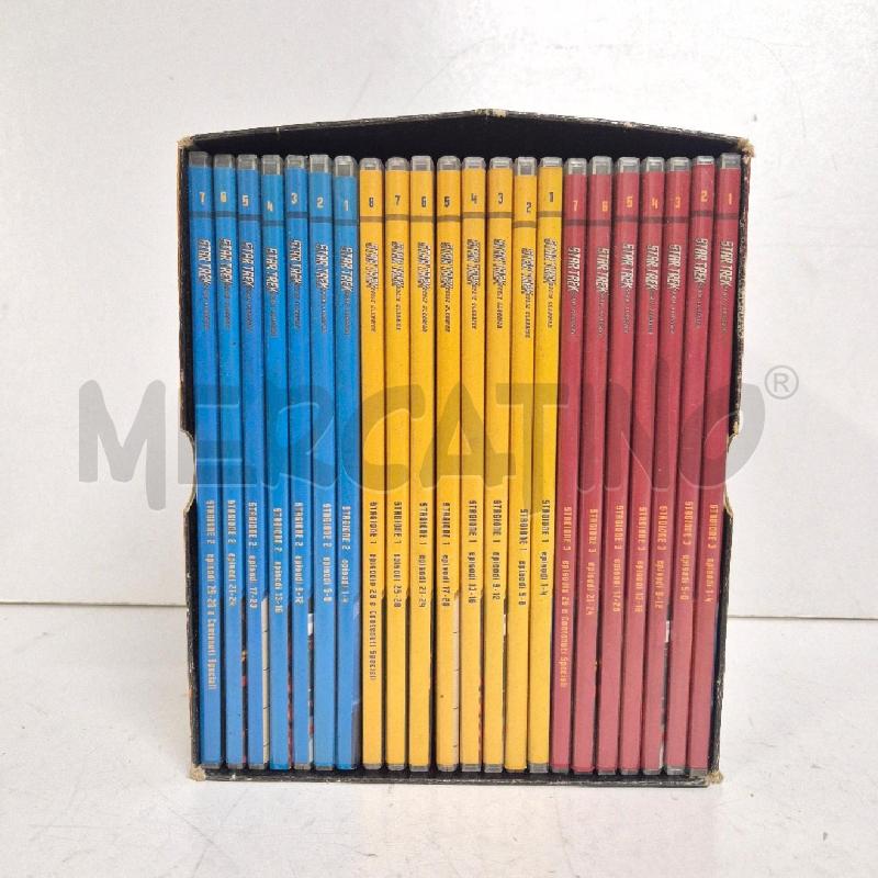 DVD SERIE STAR TREK SERIE DALLA 1 ALLE 3 | Mercatino dell'Usato Cervia 1