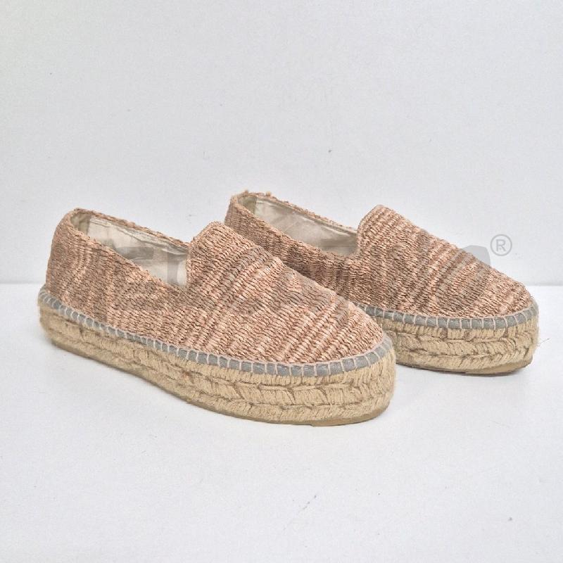 ESPADRILLAS DONNA MANEBI RAFFIA PROFILO GRIGIO | Mercatino dell'Usato Cervia 2