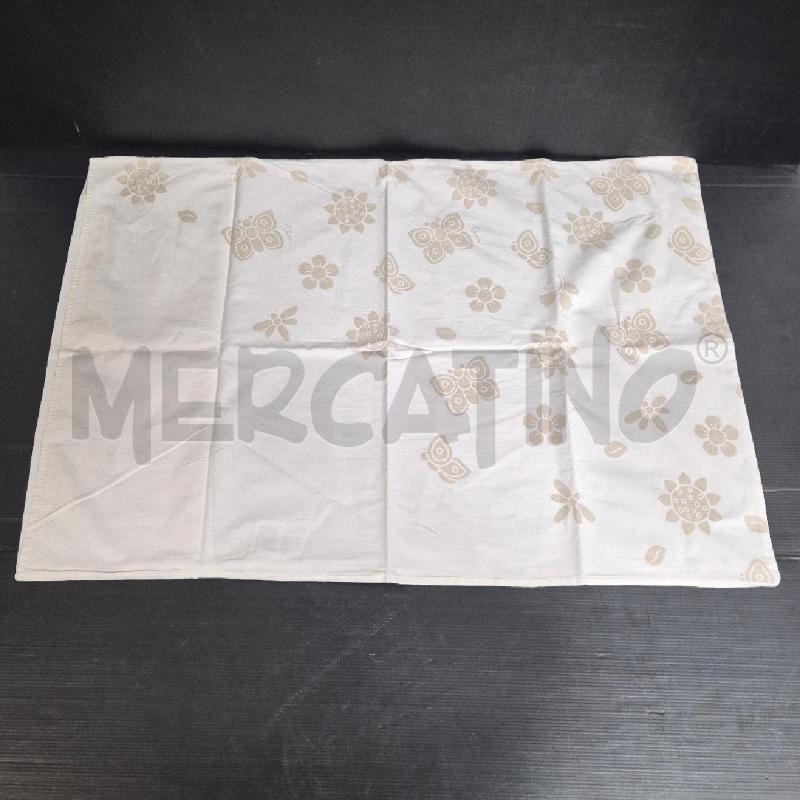 FEDERE X2 THUN BIANCHE FIORI E FARFALLE BEIGE | Mercatino dell'Usato Cervia 3