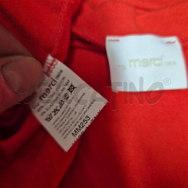 FELPA DONNA ARANCIO MERCI  | Mercatino dell'Usato Cervia 5