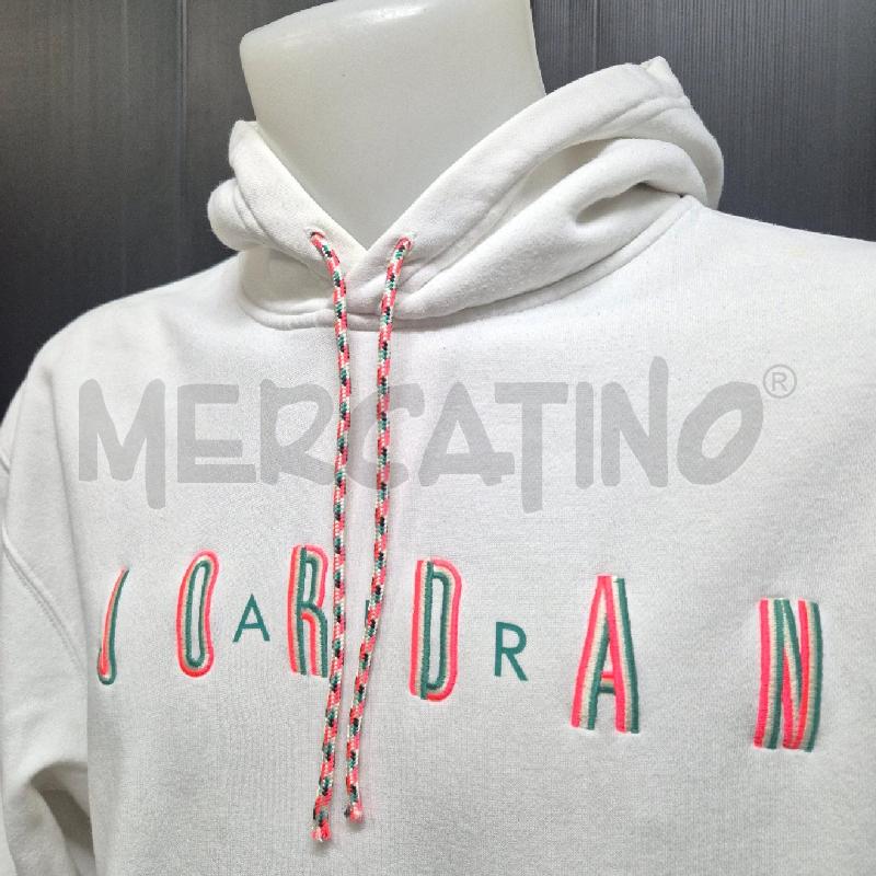 FELPA UOMO BIANCA CON CAPPUCCIO AIR JORDAN | Mercatino dell'Usato Cervia 2