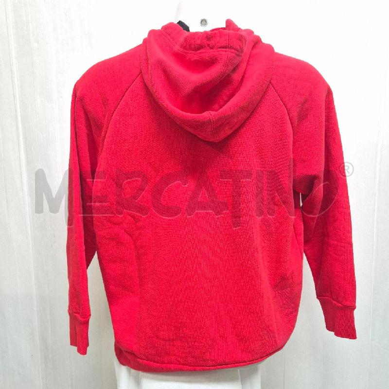 FELPA UOMO ROSSA CON CAPPUCCIO N 21 | Mercatino dell'Usato Cervia 3
