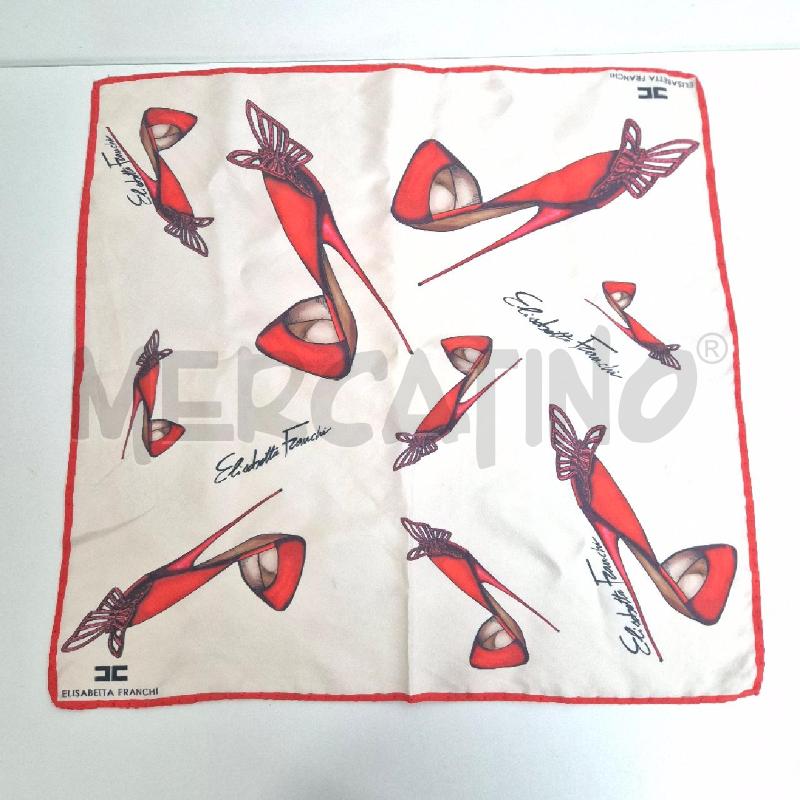 FOULARD POCHETTE ELISABETTA FRANCHI CON DIFETTI | Mercatino dell'Usato Cervia 1