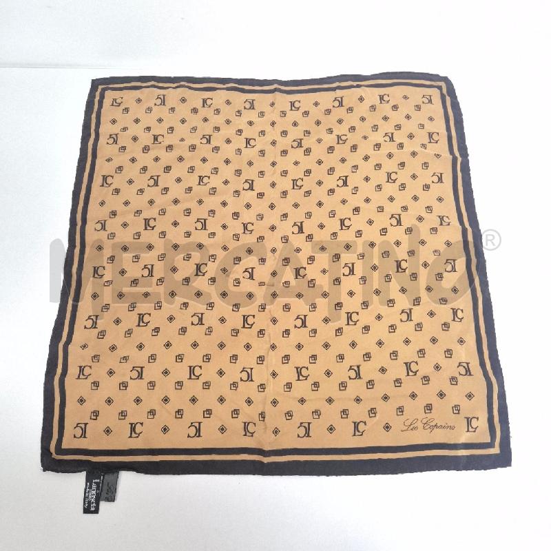 FOULARD POCHETTE LES COPAIN LARIOSETA BEIGE MARRONE | Mercatino dell'Usato Cervia 1