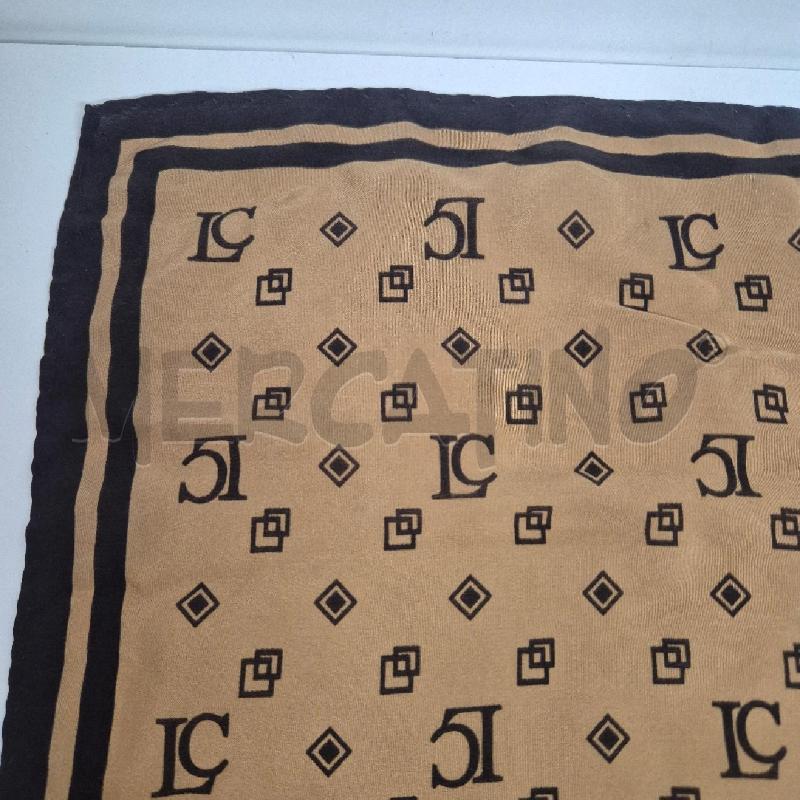 FOULARD POCHETTE LES COPAIN LARIOSETA BEIGE MARRONE | Mercatino dell'Usato Cervia 2