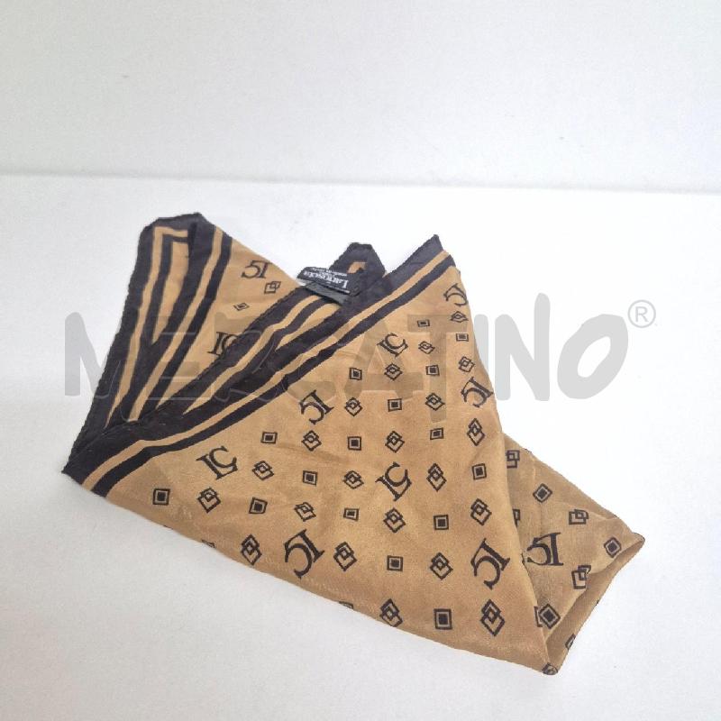 FOULARD POCHETTE LES COPAIN LARIOSETA BEIGE MARRONE | Mercatino dell'Usato Cervia 4