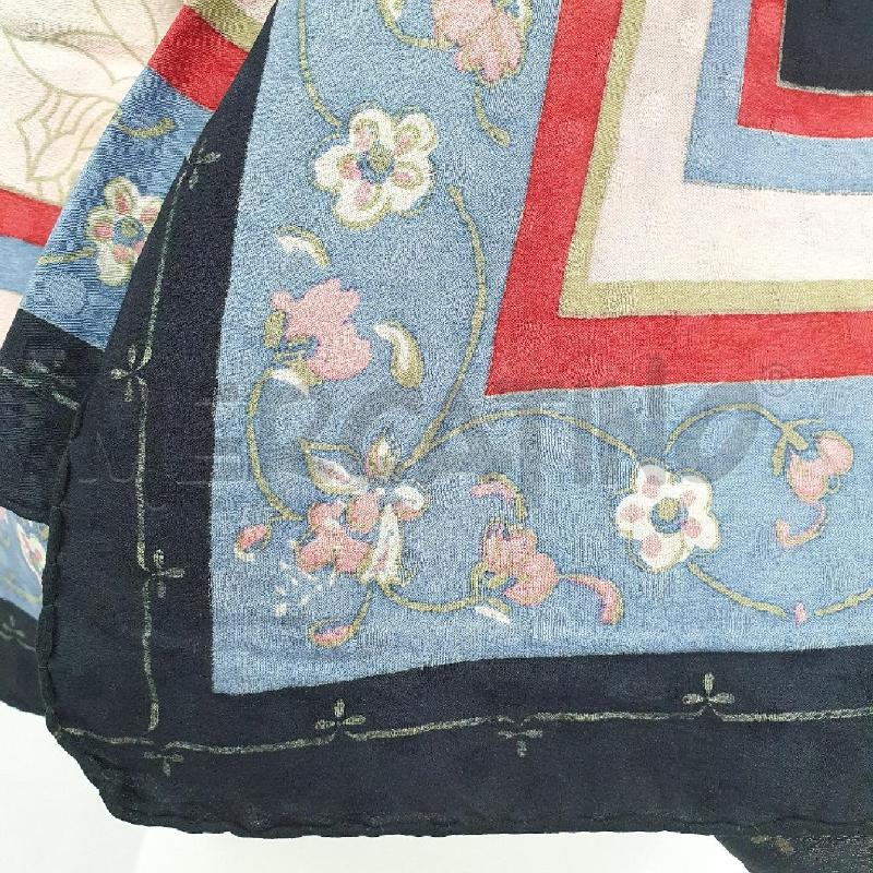 FOULARD UNGARO NERO FIORI | Mercatino dell'Usato Cervia 2