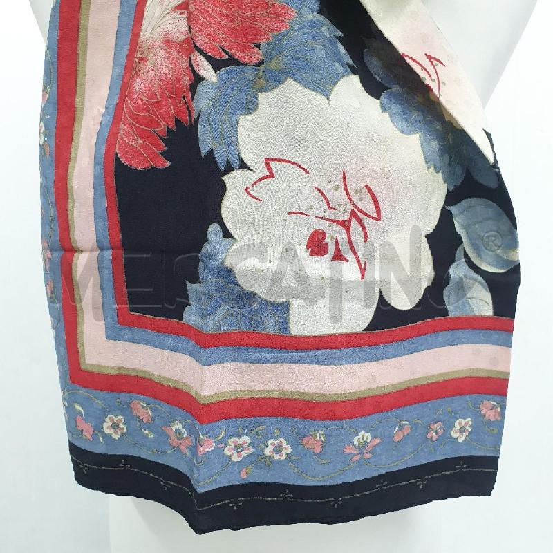 FOULARD UNGARO NERO FIORI | Mercatino dell'Usato Cervia 3