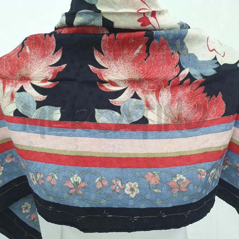FOULARD UNGARO NERO FIORI | Mercatino dell'Usato Cervia 4