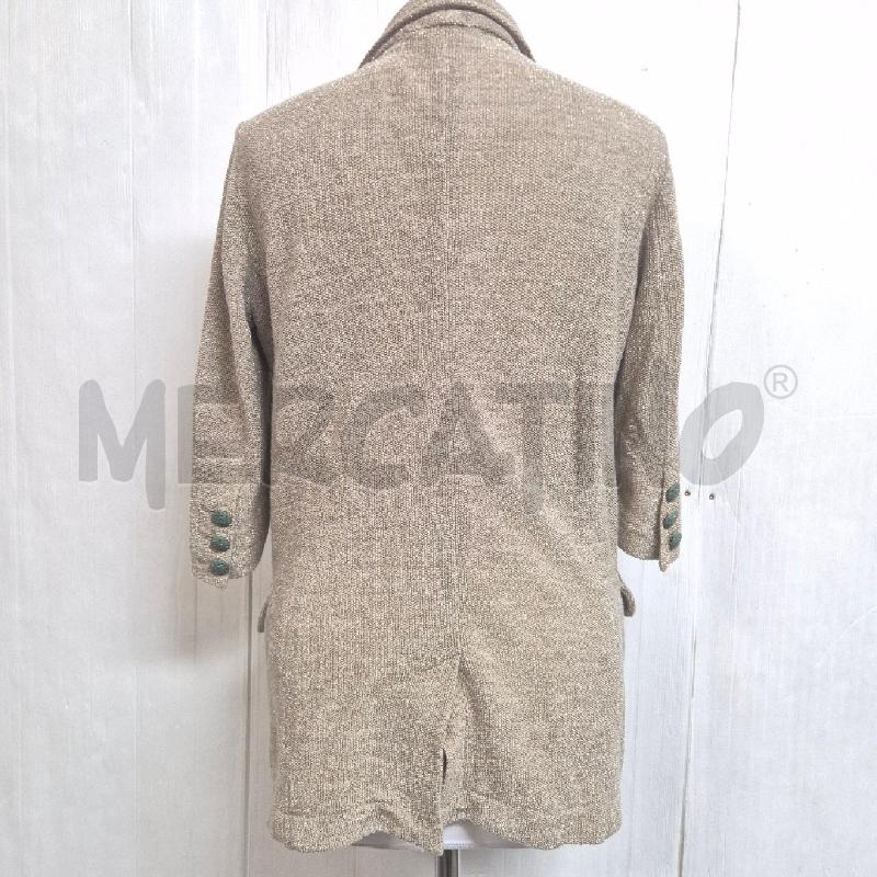 GIACCA DONNA BARK BEIGE DORATO | Mercatino dell'Usato Cervia 4