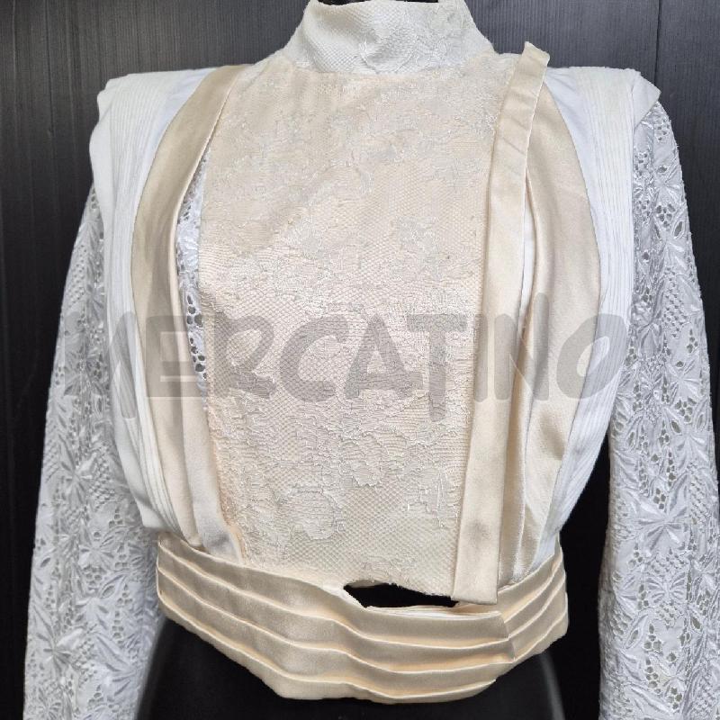 GIACCA DONNA BLUMARINE BIANCA PANNA PIZZO | Mercatino dell'Usato Cervia 2