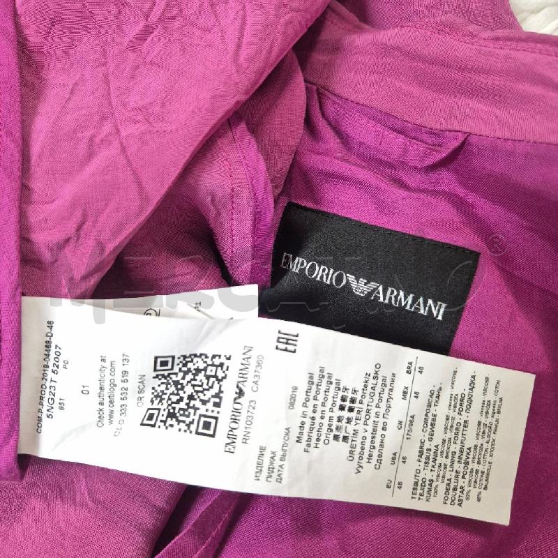 GIACCA DONNA EMPORIO ARMANI CICLAMINO  | Mercatino dell'Usato Cervia 5