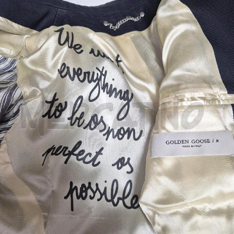 GIACCA DONNA GOLDEN GOOSE BLU DOPPIOPETTO | Mercatino dell'Usato Cervia 5