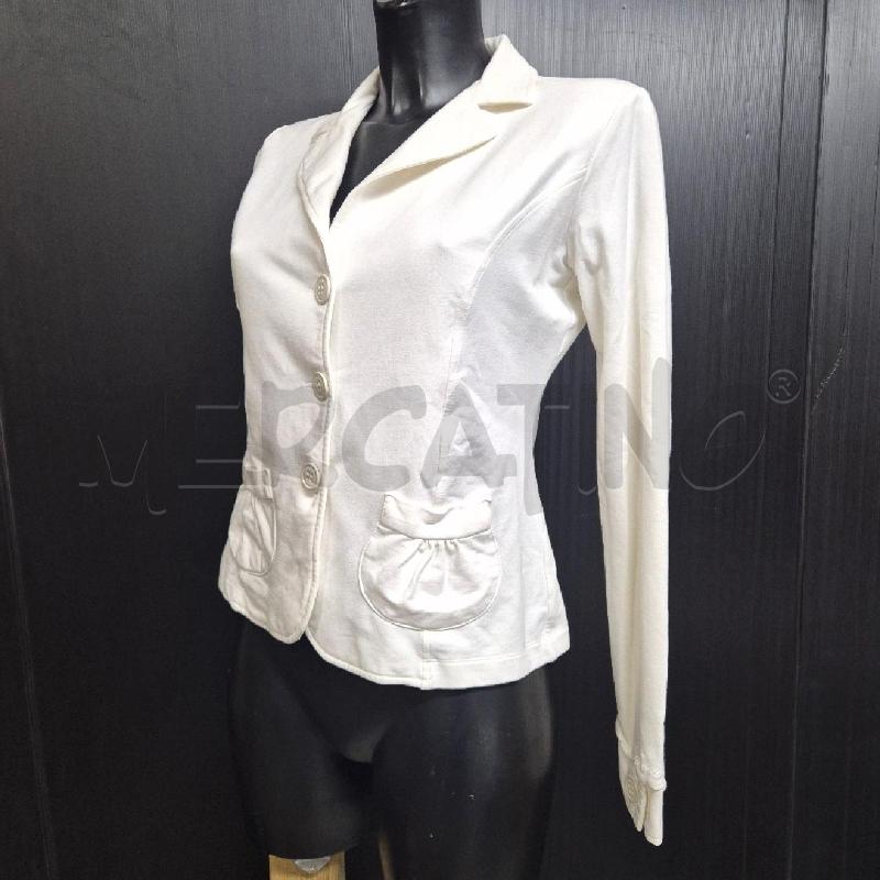 GIACCA DONNA LIU JEANS BIANCA  | Mercatino dell'Usato Cervia 3