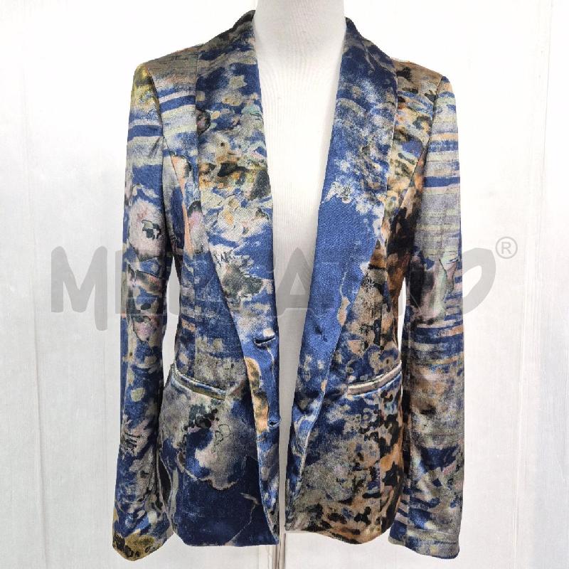 GIACCA DONNA MANILA GRACE BLU VERDE SFUMATA | Mercatino dell'Usato Cervia 2
