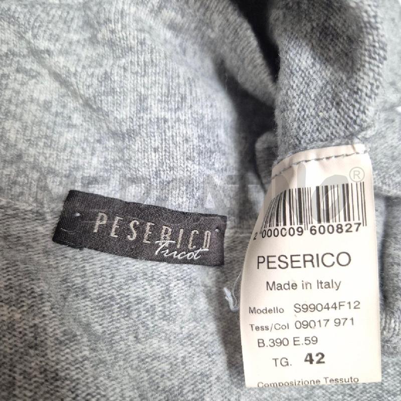 GIACCA DONNA PESERICO GRIGIO MISTO LANA/CASHMERE | Mercatino dell'Usato Cervia 5