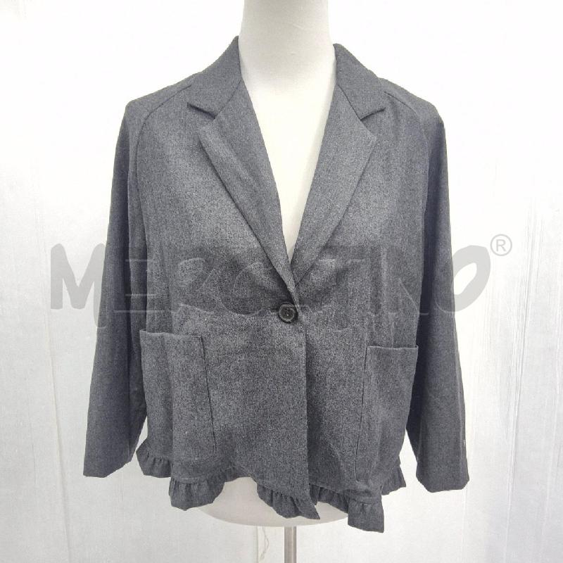GIACCA DONNA SEMICOUTURE 01 GRIGIA  | Mercatino dell'Usato Cervia 1