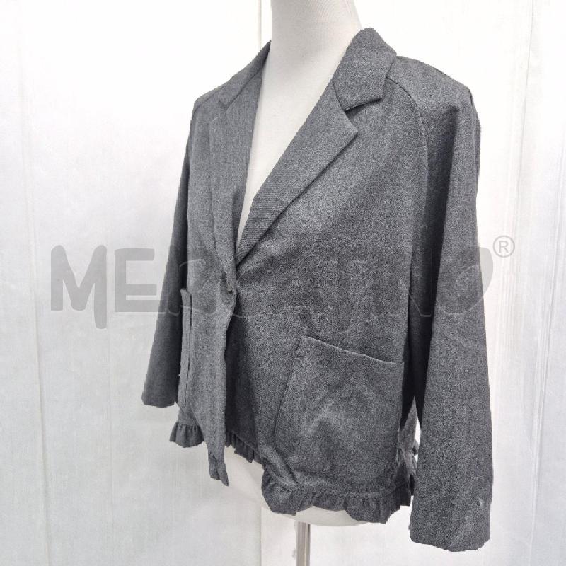GIACCA DONNA SEMICOUTURE 01 GRIGIA  | Mercatino dell'Usato Cervia 4