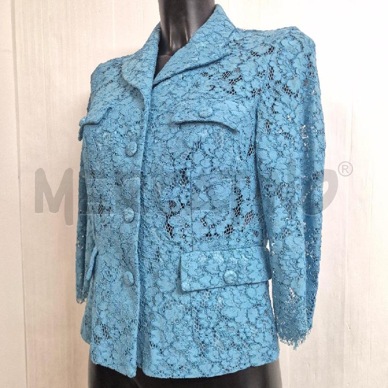 GIACCA DONNA TWIN SET AZZURRA PIZZO | Mercatino dell'Usato Cervia 3