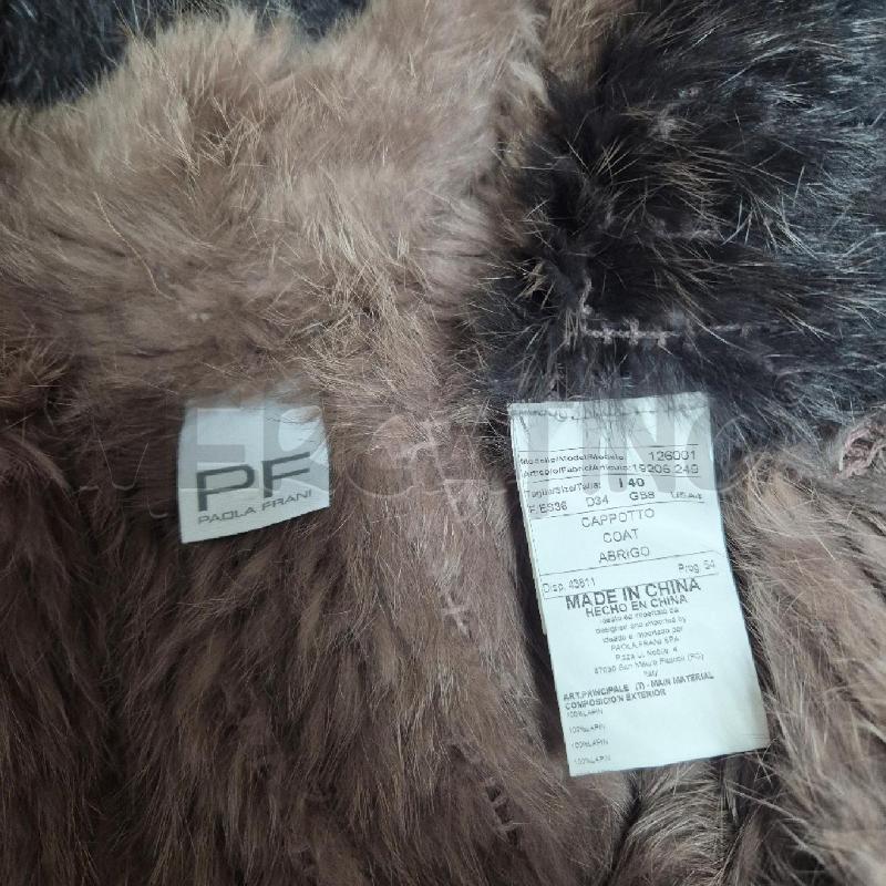 GILET DONNA PAOLA FRANI TORTORA LAPIN   | Mercatino dell'Usato Cervia 5
