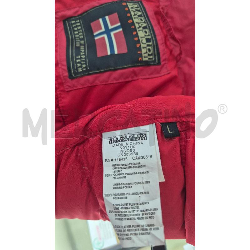 GILET NAPAPIJIRI ROSSO | Mercatino dell'Usato Cervia 5