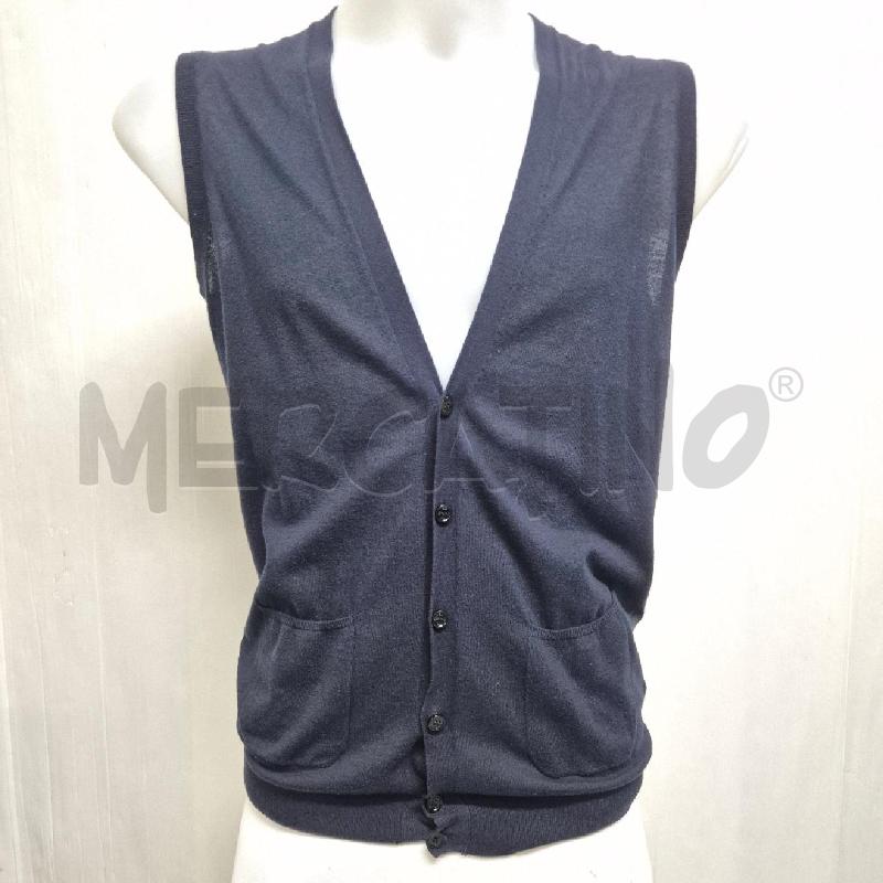 GILET UOMO ALESSANDRINI BLU | Mercatino dell'Usato Cervia 1
