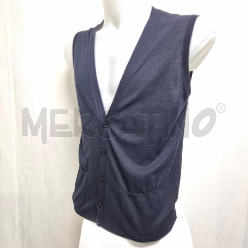 GILET UOMO ALESSANDRINI BLU | Mercatino dell'Usato Cervia 4