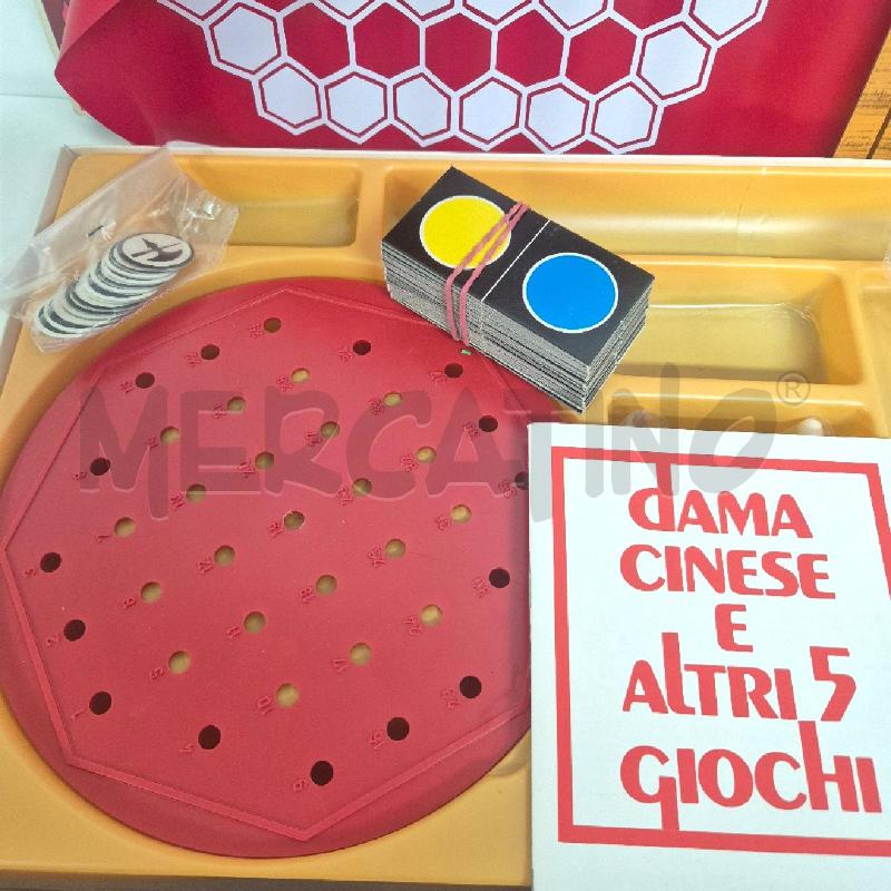 GIOCO DAMA CINESE E ALTRI GIOCHI MONDADORI | Mercatino dell'Usato Cervia 4