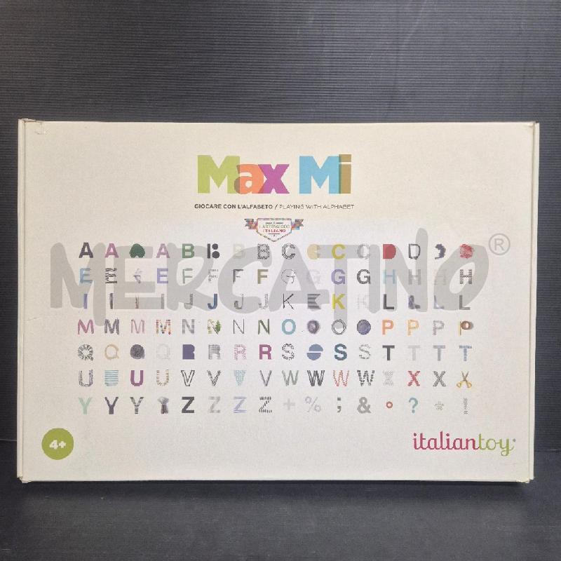 GIOCO MAX MI ITALINTOY LETTERE | Mercatino dell'Usato Cervia 1