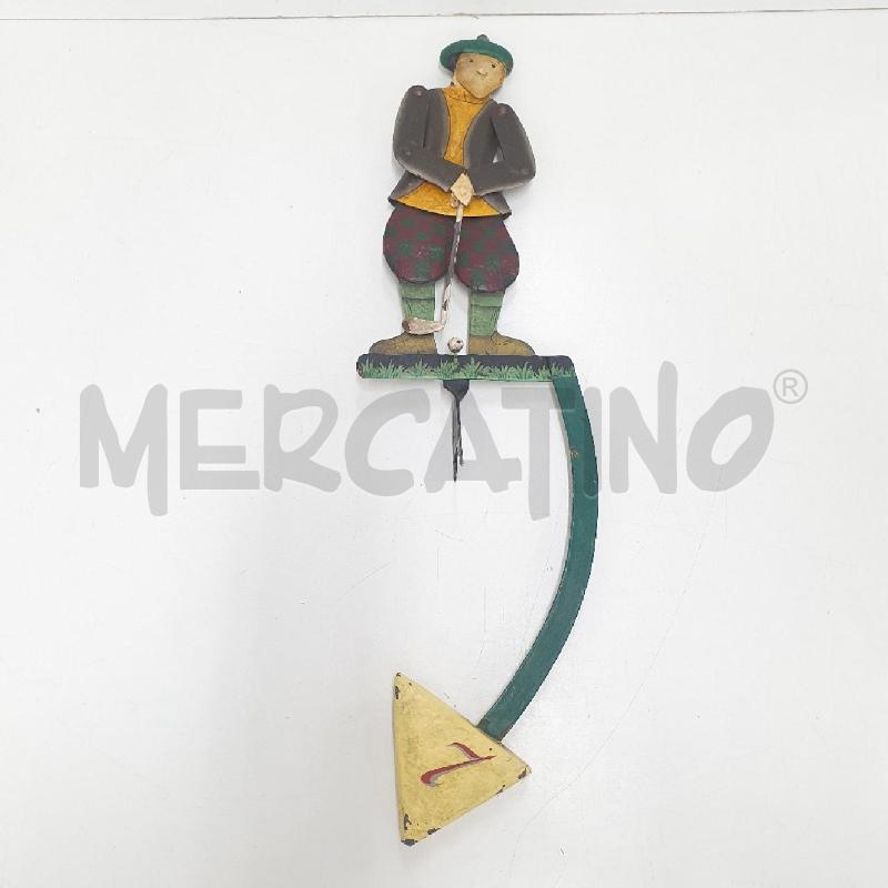 GIOCO PENDOLO METALLO GIOCATORE GOLF KINETIC TOY  | Mercatino dell'Usato Cervia 1