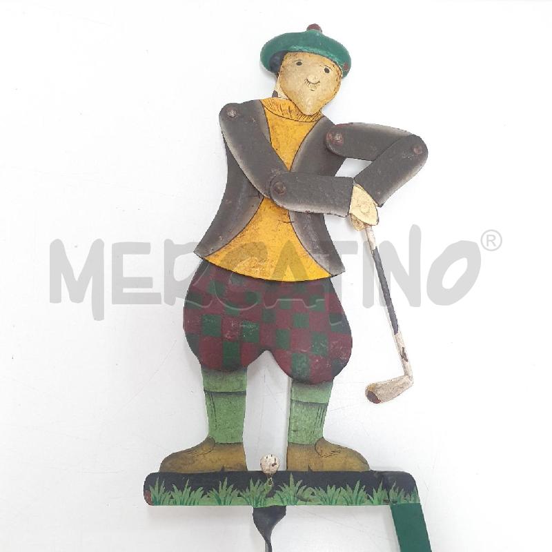 GIOCO PENDOLO METALLO GIOCATORE GOLF KINETIC TOY  | Mercatino dell'Usato Cervia 2