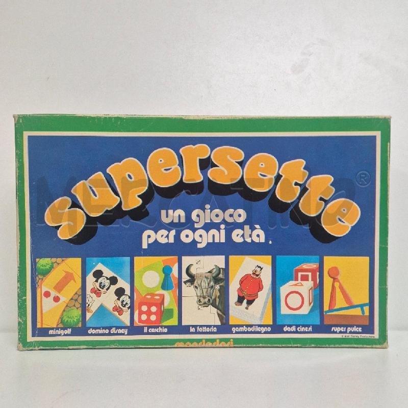 GIOCO SUPERSETTE ARNOLDO MONDADORI EDITORE | Mercatino dell'Usato Cervia 1