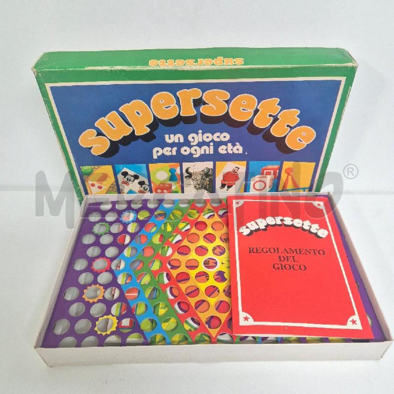 GIOCO SUPERSETTE ARNOLDO MONDADORI EDITORE | Mercatino dell'Usato Cervia 2