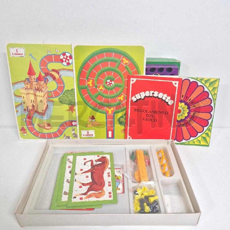 GIOCO SUPERSETTE ARNOLDO MONDADORI EDITORE | Mercatino dell'Usato Cervia 5