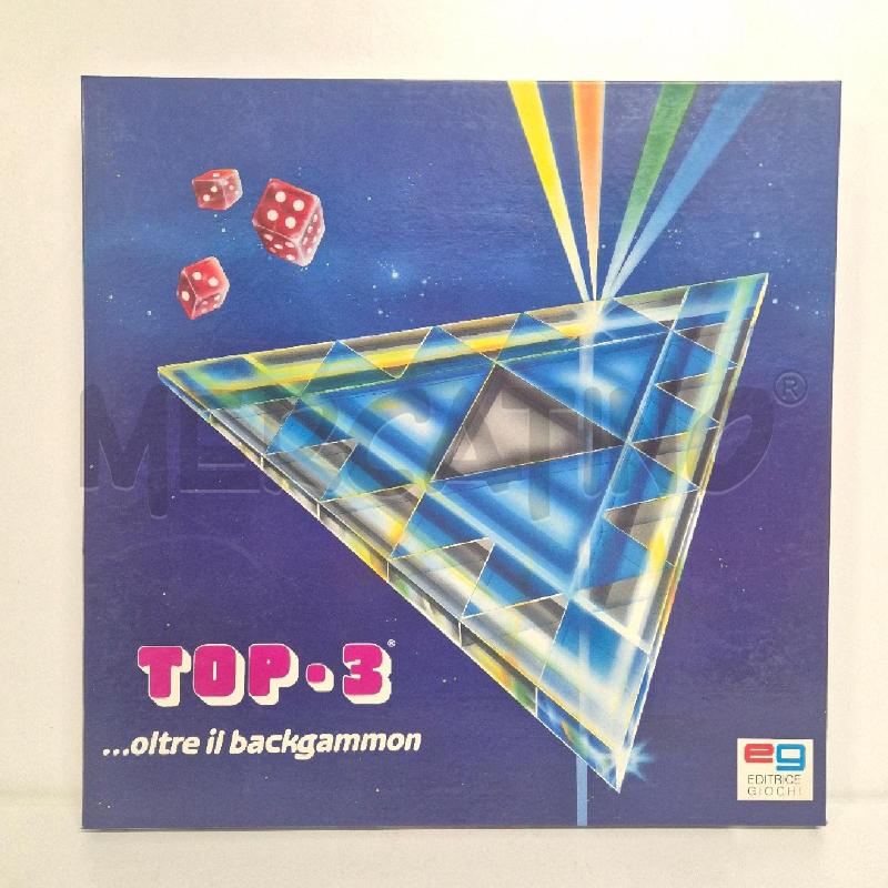 GIOCO TOP 3 OLTRE IL BACKGAMMON EDITRICE GIOCHI | Mercatino dell'Usato Cervia 1