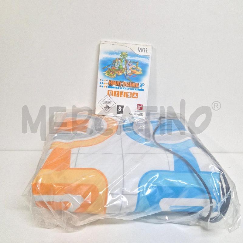 GIOCO WII FAMILY TRAINER + TAPPETINO  | Mercatino dell'Usato Cervia 1