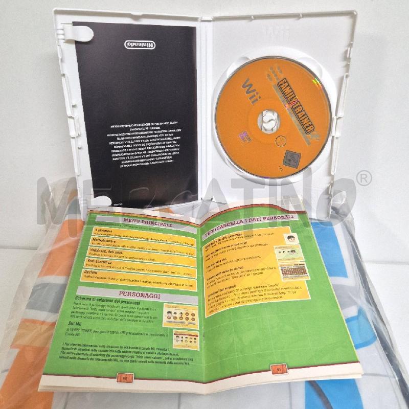 GIOCO WII FAMILY TRAINER + TAPPETINO  | Mercatino dell'Usato Cervia 2