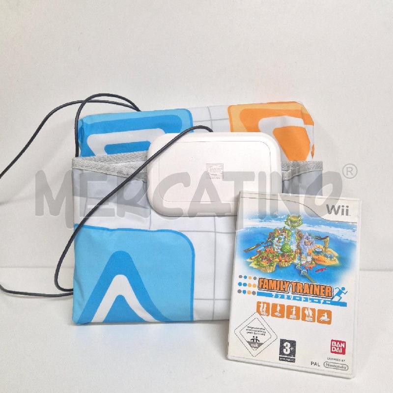 GIOCO WII FAMILY TRAINER + TAPPETINO  | Mercatino dell'Usato Cervia 4