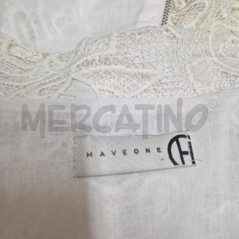 GIUBBINO DONNA HAVEONE BIANCA PIZZO | Mercatino dell'Usato Cervia 5