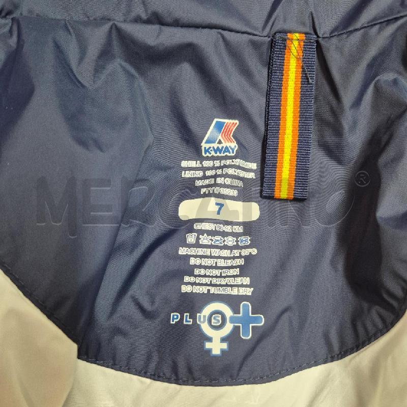 GIUBBINO DONNA KWAY BLU | Mercatino dell'Usato Cervia 5