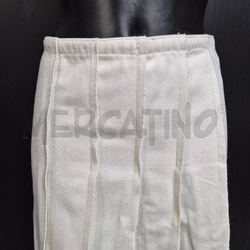 GONNA JEANS  BIANCA MASSIMO DUTTI NUOVA | Mercatino dell'Usato Cervia 2