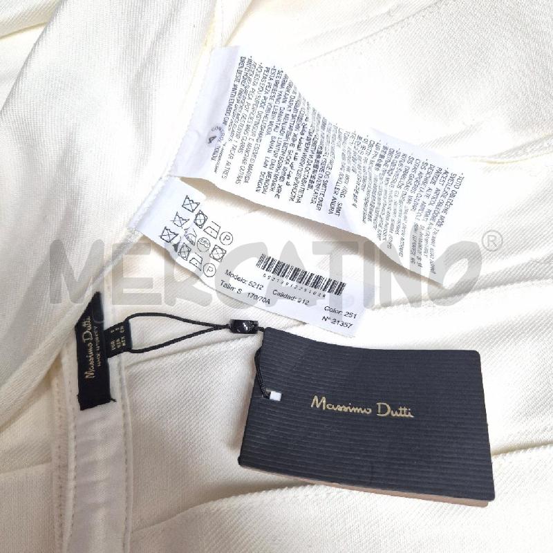 GONNA JEANS  BIANCA MASSIMO DUTTI NUOVA | Mercatino dell'Usato Cervia 5
