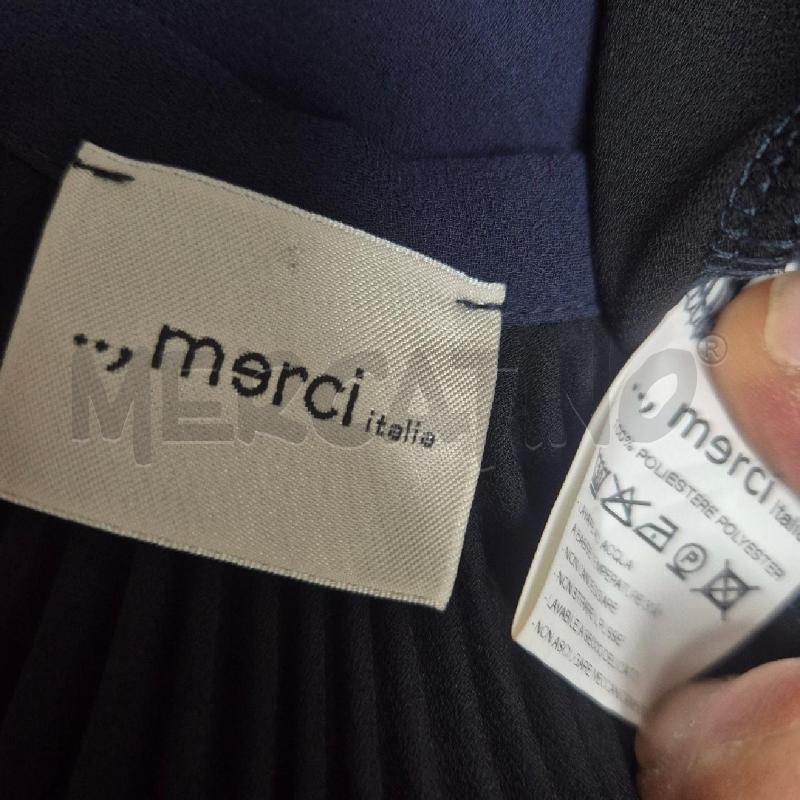 GONNA MERCI BLU PORTAFOGLIE PIEGHE  | Mercatino dell'Usato Cervia 5